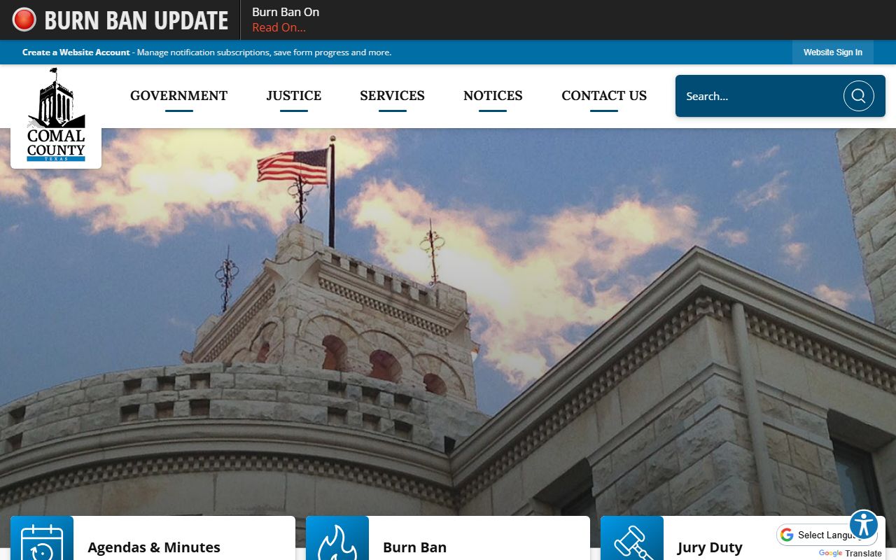 Comal County Sheriff's Office bench warrants resource