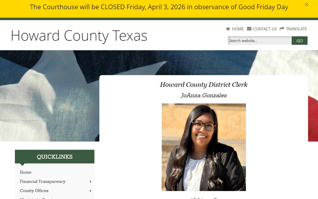 Howard County bench warrants search resource