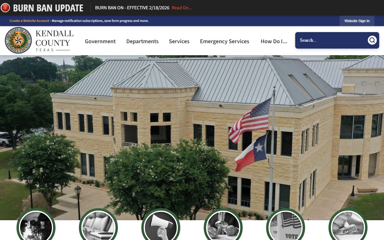 Kendall County bench warrants search resource