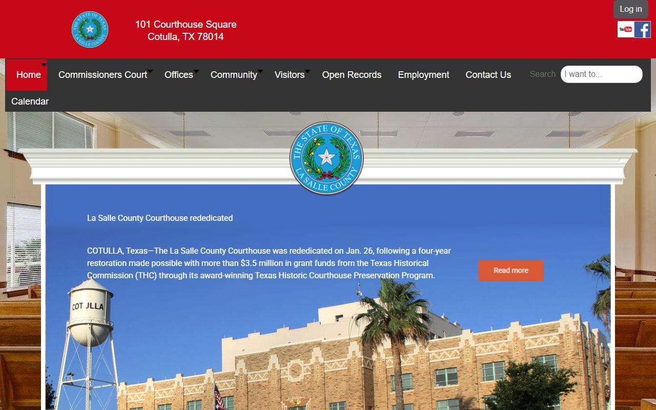 La Salle County bench warrants and court records access in Cotulla Texas