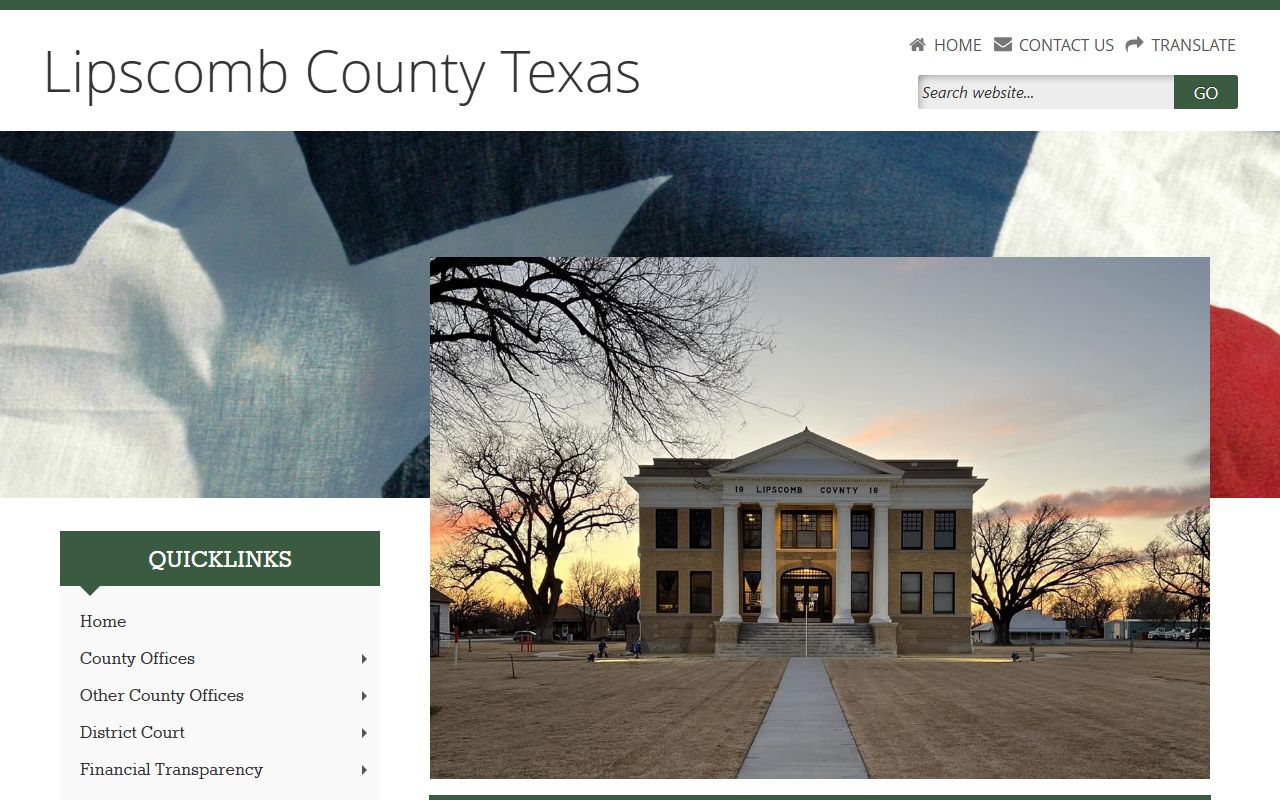 Lipscomb County bench warrants search resource for county offices