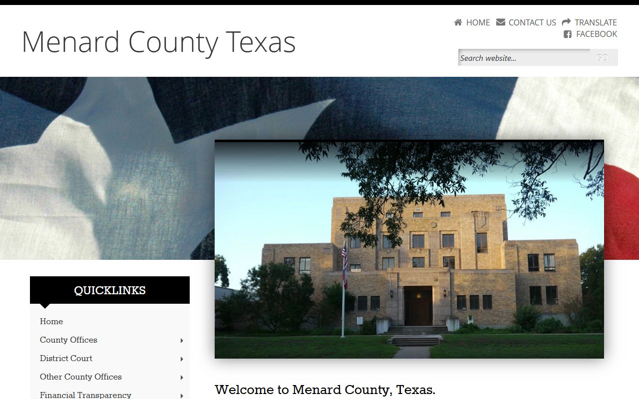 Menard County bench warrants search resource for Menard County courts