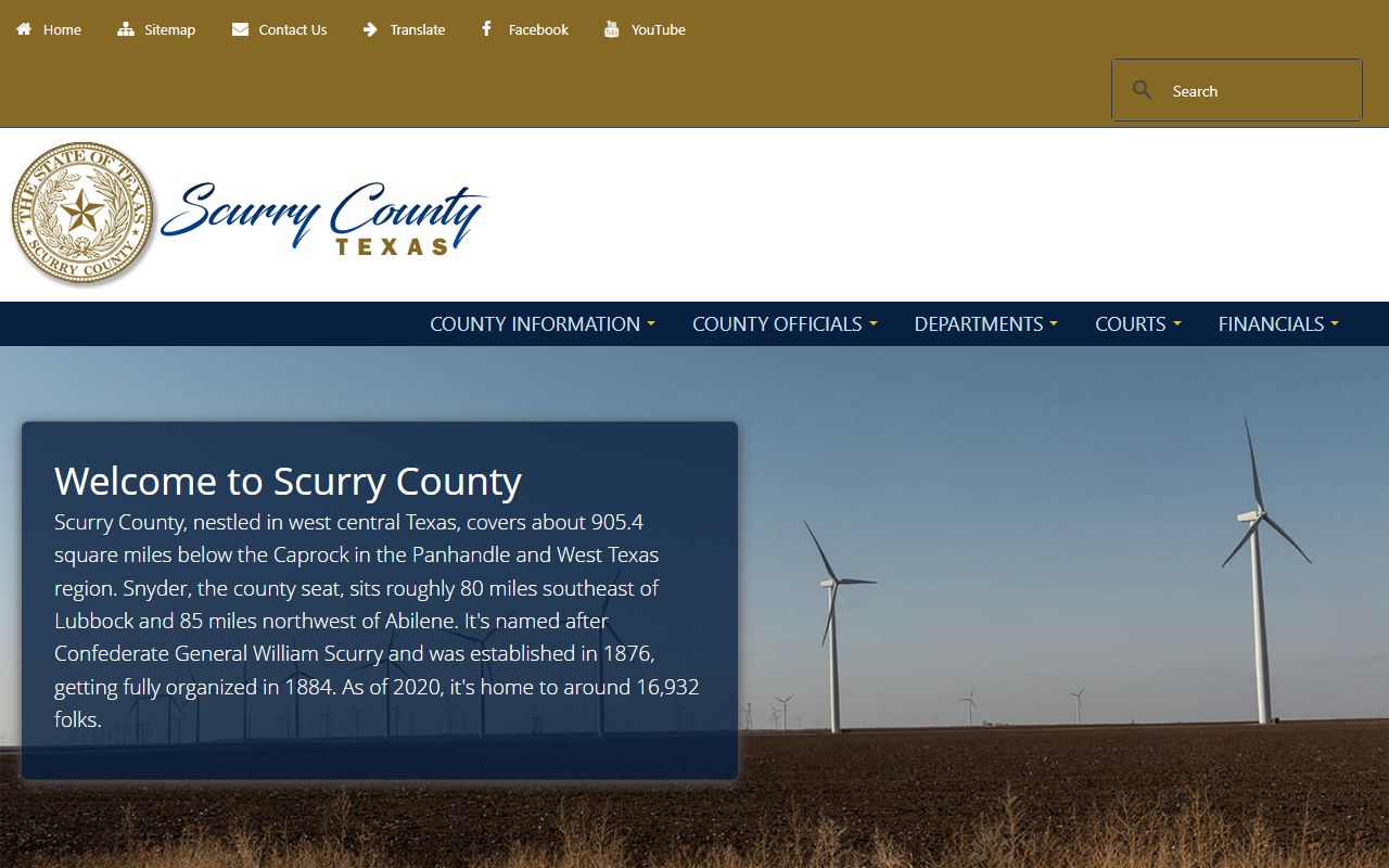 Scurry County bench warrants search resource
