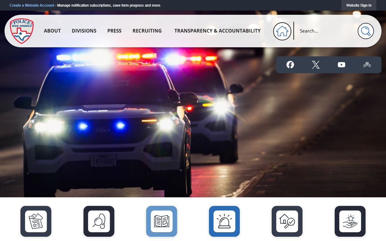 Tom Green County bench warrants and San Angelo Police Department resource