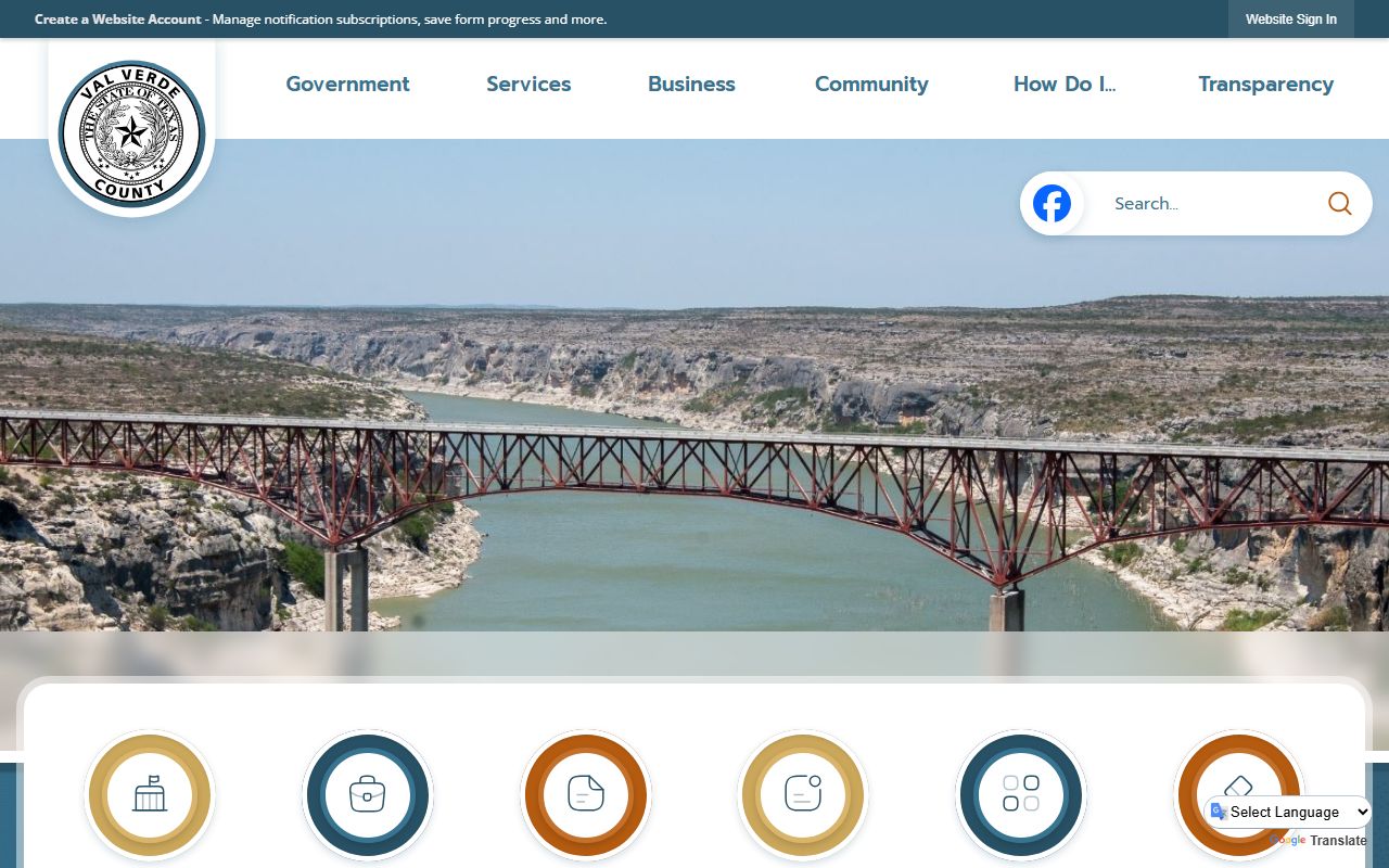 Val Verde County bench warrants search resource