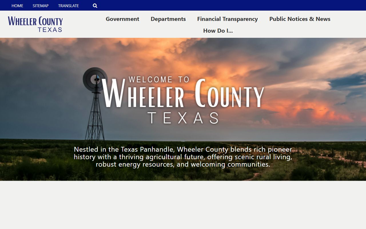 Wheeler County bench warrants resource for courts in Wheeler Texas