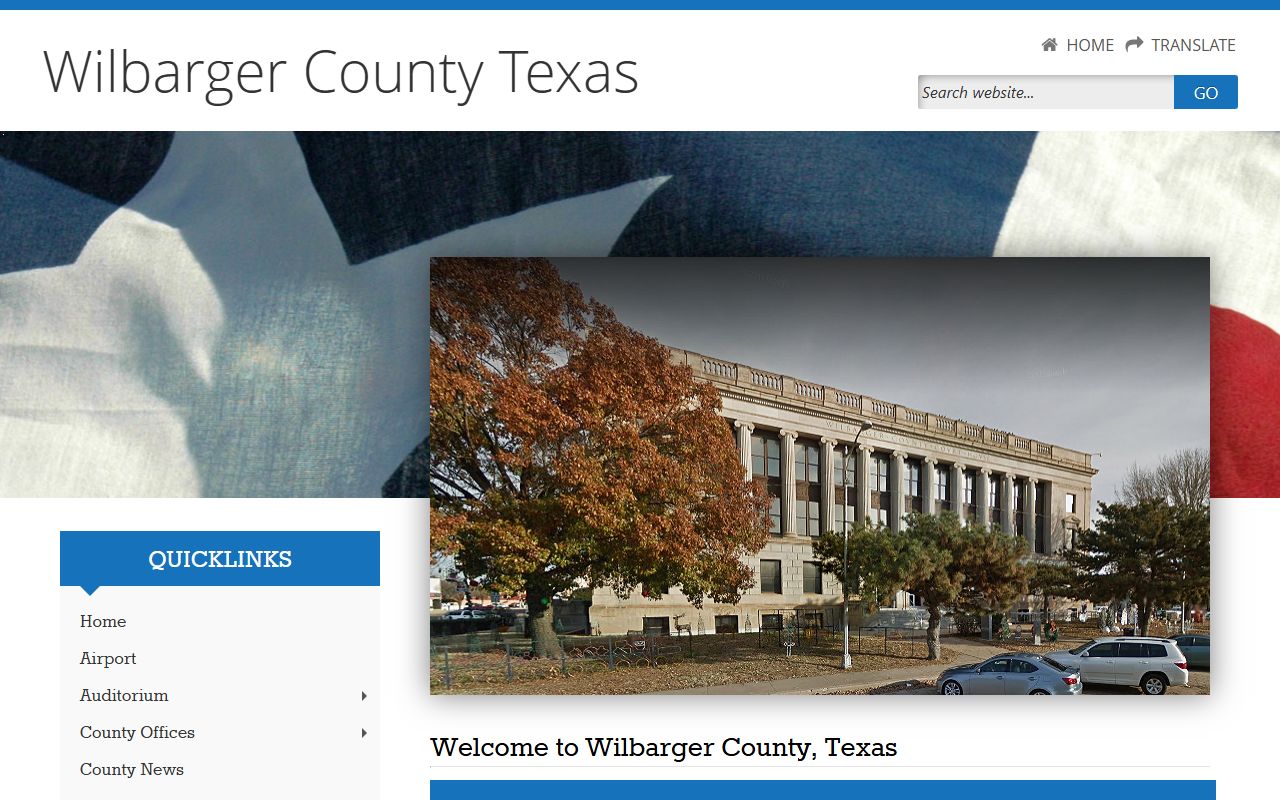 Wilbarger County bench warrants resource for courts in Vernon Texas
